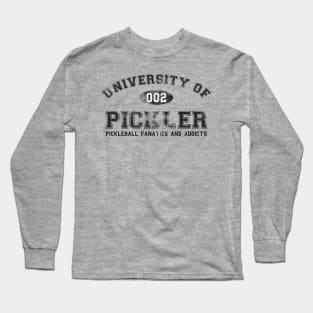 Pickleball Fanatic and Addict Long Sleeve T-Shirt